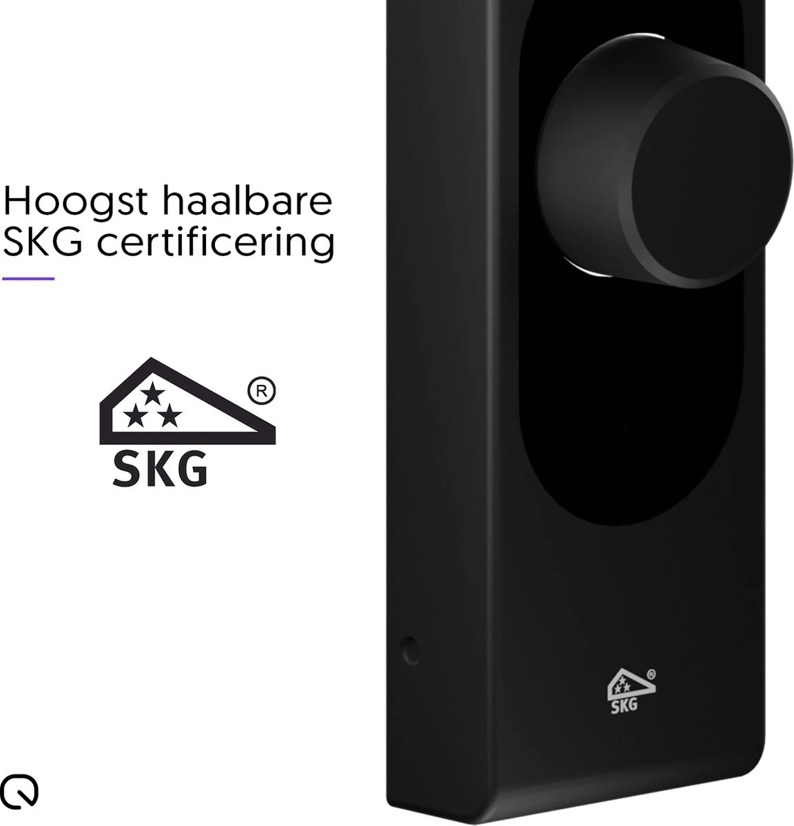 LOQED Touch Smart Lock - Slim Deurslot - Met Smart Home Integratie - Bridge, Cilinder & Codetoegang - Zwart 9 LOQED Touch Smart Lock - Slim Deurslot - Met Smart Home Integratie - Bridge, Cilinder & Codetoegang - Zwart - Afbeelding 9