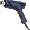 FERM HAM1015 - Heteluchtpistool/ Verfbrander 2000W - 2 Temperatuurstanden – Incl. 2 Opzetstukken En Koffer
