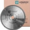 VONROC Zaagblad – Ø254MM – 80 Tanden – Voor Hout – Geschikt Voor Afkortzagen & Tafelzagen