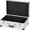 Kreator KRT640260S Gereedschapskoffer - 420 X 265 X 173 Mm - Zilver - (geleverd Zonder Gereedschap)