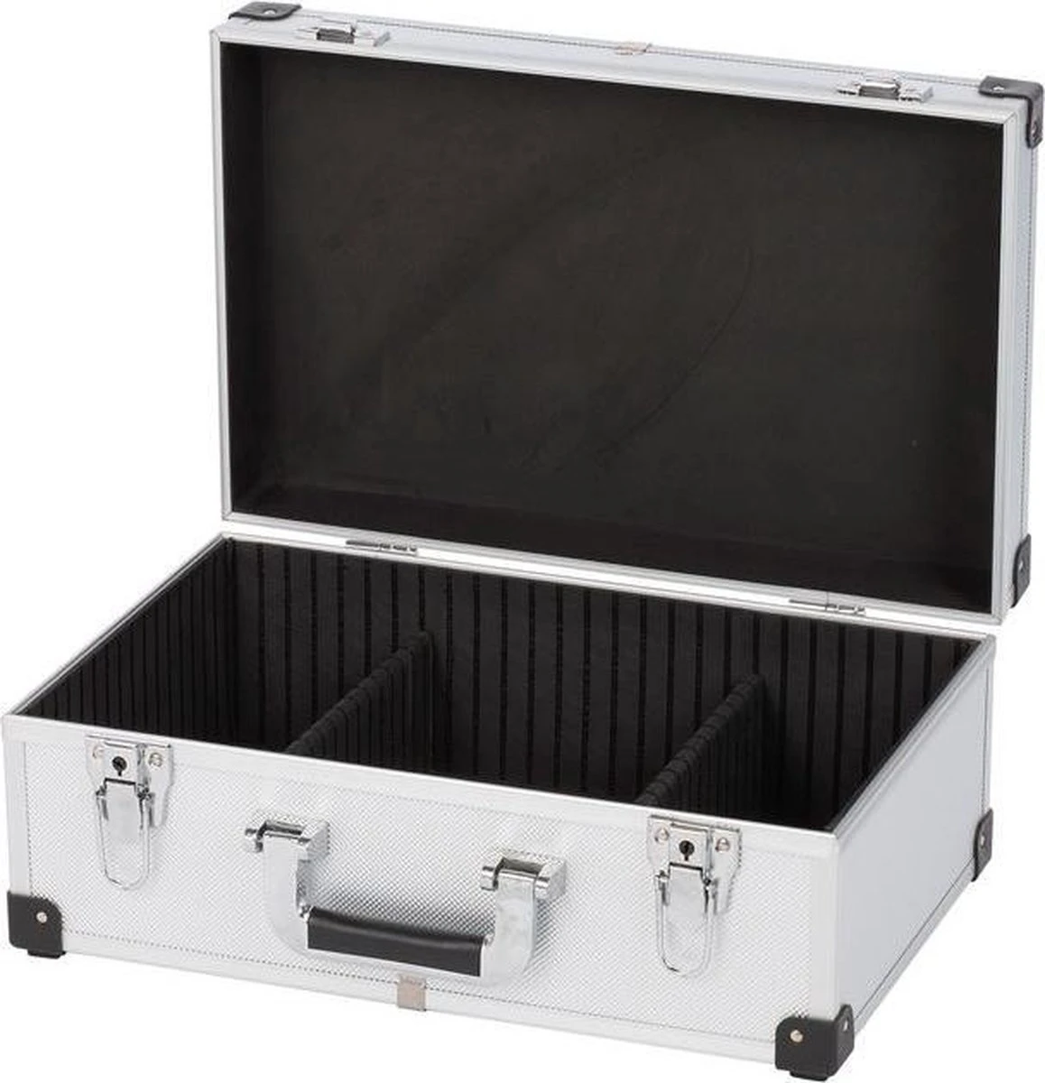 Kreator KRT640260S Gereedschapskoffer - 420 X 265 X 173 Mm - Zilver - (geleverd Zonder Gereedschap) 1 Kreator KRT640260S Gereedschapskoffer - 420 X 265 X 173 Mm - Zilver - (geleverd Zonder Gereedschap)