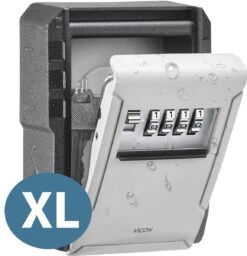 Vicon Sleutelkluis Voor Binnen & Buiten - Incl. Wandmontage - Verbeterd Model Met Ophanghaken - 4-cijferige Code - Waterdicht En Roestvrij