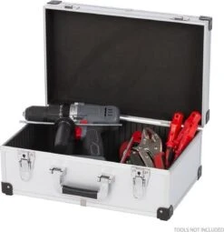 Kreator KRT640260S Gereedschapskoffer - 420 X 265 X 173 Mm - Zilver - (geleverd Zonder Gereedschap) 6 Kreator KRT640260S Gereedschapskoffer - 420 X 265 X 173 Mm - Zilver - (geleverd Zonder Gereedschap) -Makita || Merkloos || Stanley Verkoopwinkel 1163x1200 5