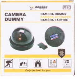 Benson Dummy Beveiligingscamera - Voor Binnen En Buiten - LED / Sensor - Batterij 17 Benson Dummy Beveiligingscamera - Voor Binnen En Buiten - LED / Sensor - Batterij -Makita || Merkloos || Stanley Verkoopwinkel 1165x1200 16