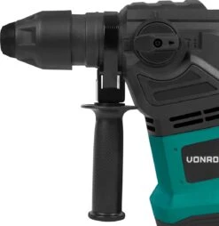 VONROC Boorhamer 1800W – 6 Joule – SDS Plus – 4 Functies – Incl. 3 SDS-plus Boren En 2 SDS-plus Beitels -Makita || Merkloos || Stanley Verkoopwinkel 1166x1200 13