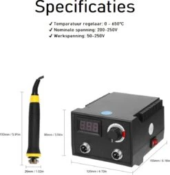 Houtbrander Set Incl. Opbergtas - Pyrografie - Houtbranderset - Pyrography - Pen - Voor Hout - Voor Hobby - XXL Editie -Makita || Merkloos || Stanley Verkoopwinkel 1166x1200 9