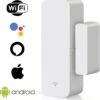 WBTT® Deursensor Met App - Deuralarm - Google Assistant + Amazon Alexa - Magneetcontact - Entreemelder - Raamsensor - IPhone & Android
