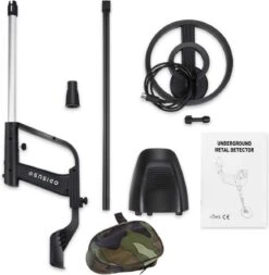 ODISUS Metaal Detector Voor Goud, Munten, Sierraden, ... - Metaaldetector Voor Kinderen & Volwassenen - 20 Cm Detectie Diepte - 78 Tot 103 Cm Lang - Inclusief Koptelefoon & Schep & 2x Batterijen & Pintpointer -Makita || Merkloos || Stanley Verkoopwinkel 1172x1200 2