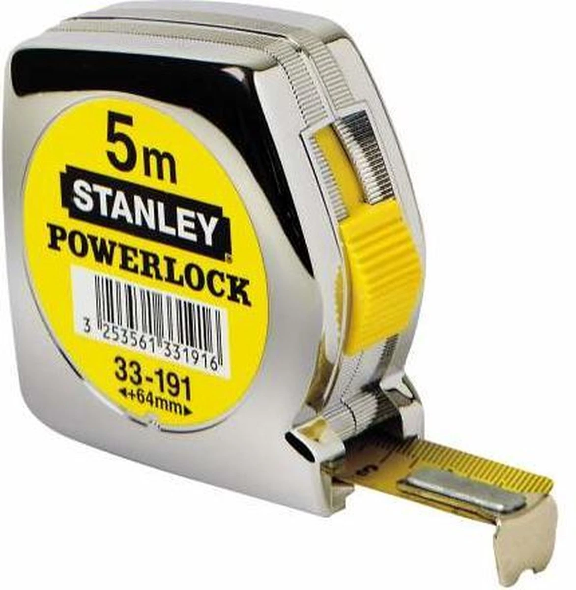 STANLEY Rolbandmaat Powerlock - 5 M - 19 Mm 3 STANLEY Rolbandmaat Powerlock - 5 M - 19 Mm - Afbeelding 3