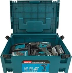 Makita DHP485RFJ 18V Li-Ion Accu Klopboor-/schroefmachine Set (2x 3.0Ah Accu) In Mbox - Koolborstelloos -Makita || Merkloos || Stanley Verkoopwinkel 1177x1200 14