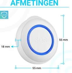 Looki Slim Persoonlijk Alarm - Met SOS Paniekknop - WiFi - Melding Op Afstand Via App - Senioren Alarm - Alarmknop - Noodkop -Makita || Merkloos || Stanley Verkoopwinkel 1177x1200 16