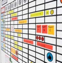 2DOBOARD Herschrijfbare Balk Whiteboard Magneten - 15 X 2,5 Cm - 25 Stuks - Mix: 5 Kleuren - Planbord Kind - Weekplanner Kind -Makita || Merkloos || Stanley Verkoopwinkel 1178x1200 3