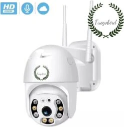 Fuegobird JQ-8 Wifi Smart Waterdichtheid IP66 IP Camera - Buiten - Draai- En Kantelbaar -Ondersteuning 2.4G/5G WIFI - 1080P - PTZ IP Camera