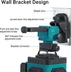 Merkloos FASGet Lijnlasers - Zelfnivellerende Kruislijnlaser 4D Bouwlaser - 8 Tot 16 Lijnen - 360° Graden Roterende Laser - Inclusief Statief En Hardcase -Makita || Merkloos || Stanley Verkoopwinkel 1179x1200 4