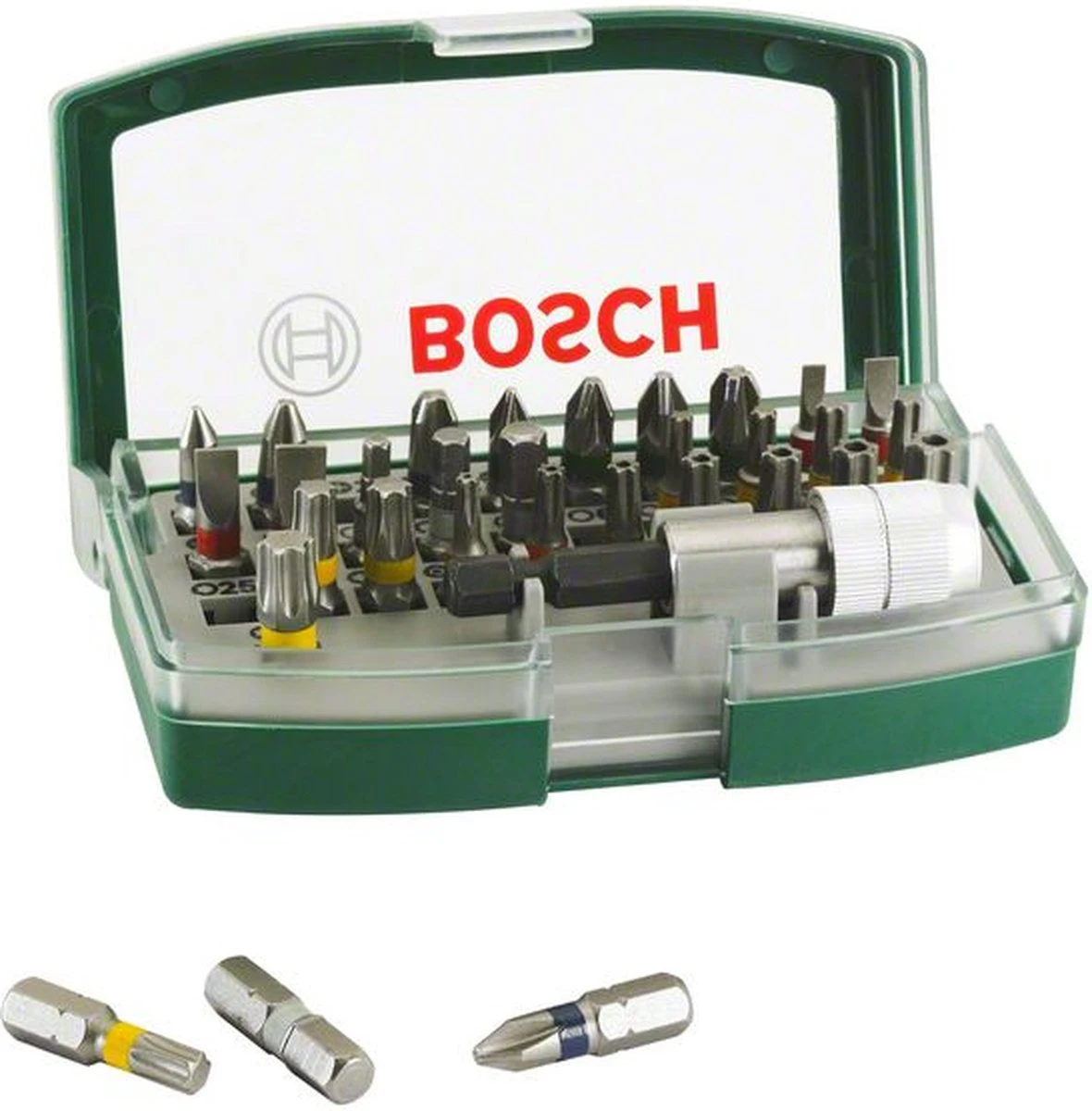Bosch Schroefbitset Met Kleurcodering - 32-delig 2 Bosch Schroefbitset Met Kleurcodering - 32-delig - Afbeelding 2