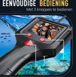 Webvision Inspectiecamera Met Scherm 5M – Endoscoop – Inspectie Camera – Endoscoop Camera - IP68 Waterdicht -Makita || Merkloos || Stanley Verkoopwinkel 1181x1200 7