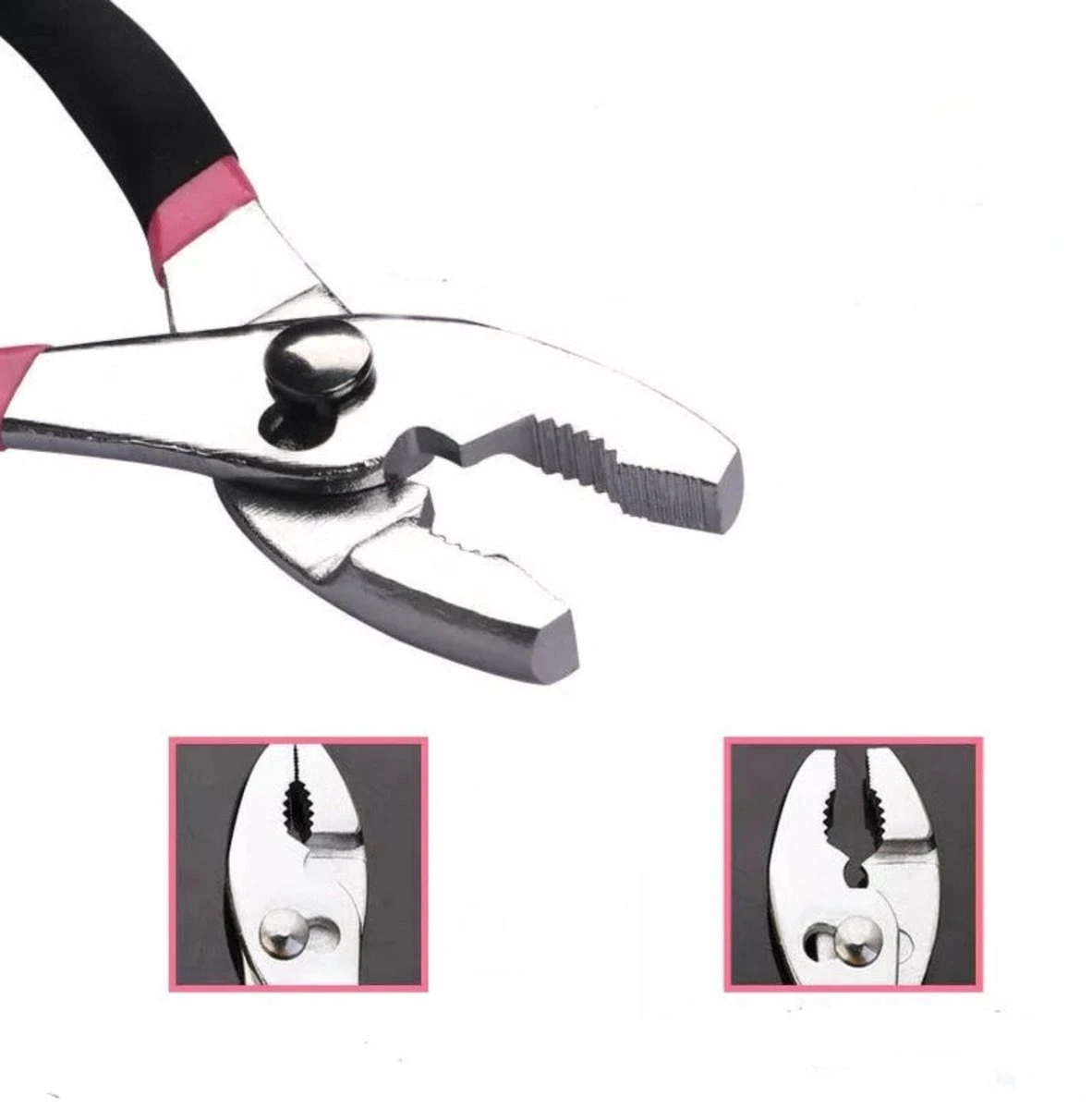 Toolsforwoman-Gereedschapkoffer Voor Vrouwen-Roze-39 Delig-gereedschap-hobby-sinterklaas Cadeau-kerstcadeau 2 Toolsforwoman-Gereedschapkoffer Voor Vrouwen-Roze-39 Delig-gereedschap-hobby-sinterklaas Cadeau-kerstcadeau - Afbeelding 2