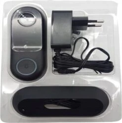 Smart Connect Video-Deurbel - Deurbelset - Camera 1080p Full HD - Smart Connect Video Doorbell -Makita || Merkloos || Stanley Verkoopwinkel 1185x1200 18