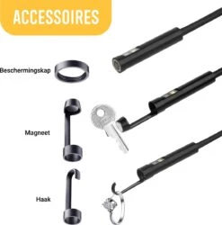 Endoscoop Camera Dual Lens Inspectiecamera 5M - 4.5” Scherm – Endoscoop Inspectie Camera - Full HD – Luxe Opbergtas - IP68 Waterdicht – Incl. Micro SD Kaart 32GB -Makita || Merkloos || Stanley Verkoopwinkel 1186x1200 9