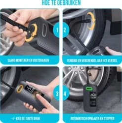 Westhome Luchtcompressor Bandenpomp - Elektrische Fietspomp- 5-in-1 - Zwart 22 Westhome Luchtcompressor Bandenpomp - Elektrische Fietspomp- 5-in-1 - Zwart -Makita || Merkloos || Stanley Verkoopwinkel 1187x1200 12