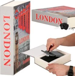 Springos Geheime Kluis - Boekkluis - Inclusief Slot - 22 X 15.5 X 4.5 Cm - Reisgids -Makita || Merkloos || Stanley Verkoopwinkel 1187x1200 16