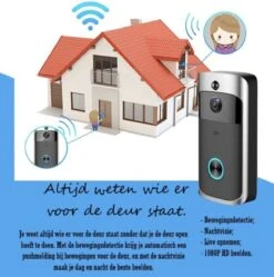 Living Needs Draadloze Deurbel – HD Video Deurbel – Deurbel Met Camera. -Makita || Merkloos || Stanley Verkoopwinkel 1188x1200 18
