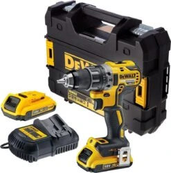 DeWalt DCD791D2 Accu Schroefboormachine - 18V 2.0Ah XR Li-ion In T-STAK Opbergkoffer