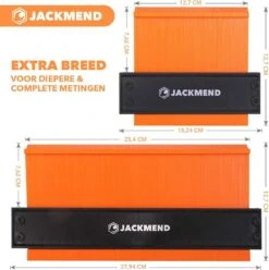 JACKMEND 2 In 1 Aftekenhulp Set Inclusief Slot 12 & 25 CM Contourmallen Prowork -Makita || Merkloos || Stanley Verkoopwinkel 1193x1200 4