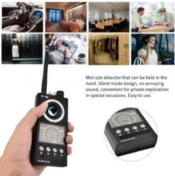 Detectieapparaten - Draadloze Signaaldetector RF Bug Finder Anti-Afgeluisterde Detector Anti Candid Camera GPS Tracker Locator | Zwart -Makita || Merkloos || Stanley Verkoopwinkel 1194x1200