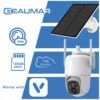 Vicohome CQ1 - Buiten Camera - Zonnepaneel - Accu Camera - Gratis Cloud - Uniek - Wifi Camera - Beveiligingscamera - 3 Jaar Garantie - Eufy