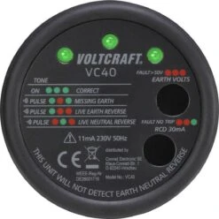 VOLTCRAFT VC40 Stopcontacttester CAT II 300 V -Makita || Merkloos || Stanley Verkoopwinkel 1197x1200 2