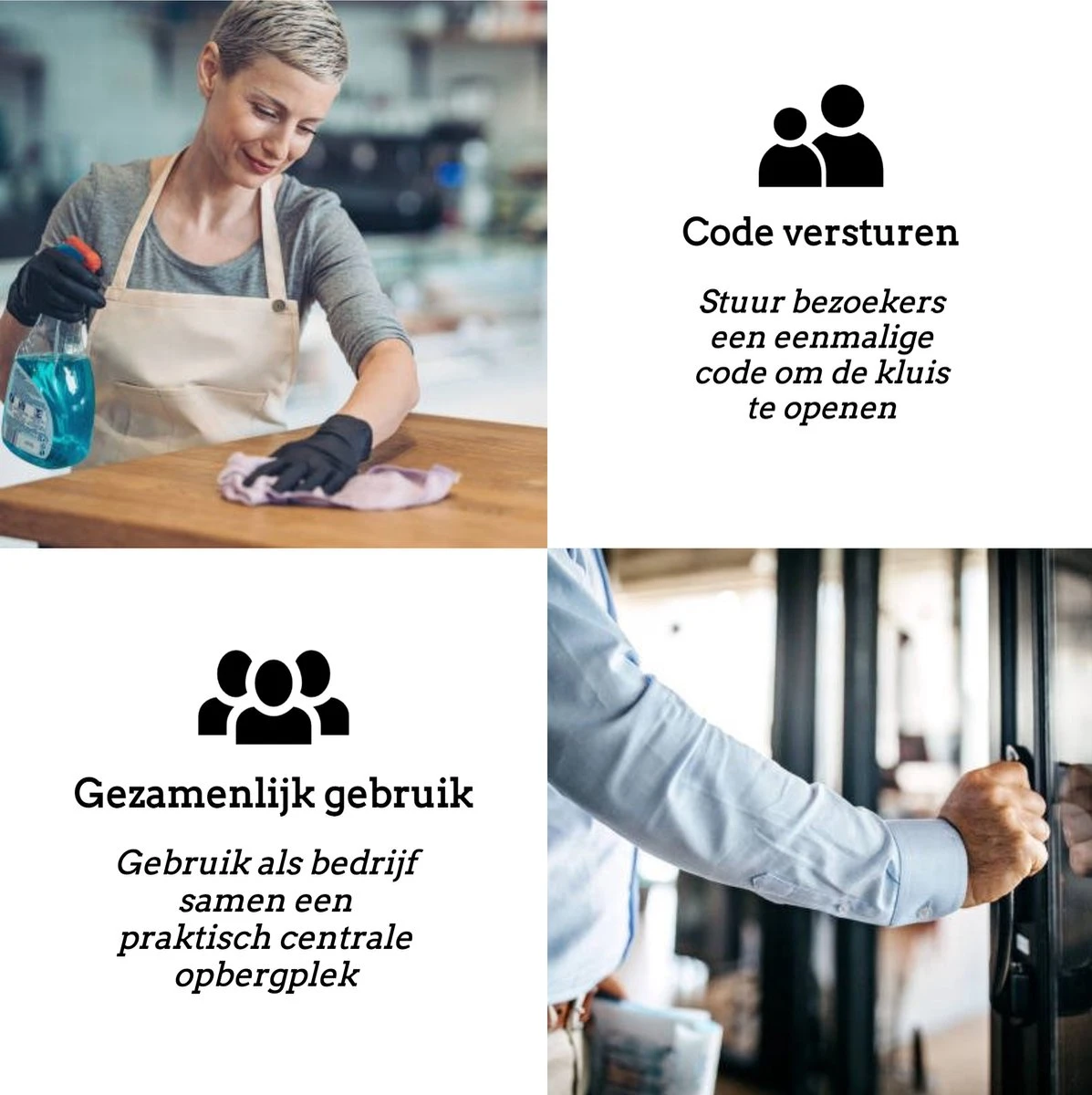 Horizun° Smart Doorlock - Werkt Op Vingerafdruk - Bluethooth Deurslot - Deurklink Met App En Wi-Fi - Intelligent Smartlock - Codevergrendeling - Kantoorslot - Meerdere Gebruikers - Anti-Diefstal - RoHS Goedgekeurd 4 Horizun° Smart Doorlock - Werkt Op Vingerafdruk - Bluethooth Deurslot - Deurklink Met App En Wi-Fi - Intelligent Smartlock - Codevergrendeling - Kantoorslot - Meerdere Gebruikers - Anti-Diefstal - RoHS Goedgekeurd - Afbeelding 4