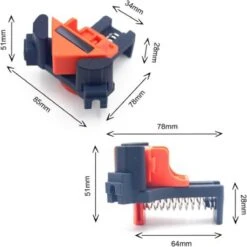 Merkloos Hoekklemmen 4 Stuks - Hoekklem Set - 90 Graden - Voor Hout -Makita || Merkloos || Stanley Verkoopwinkel 1198x1200 11
