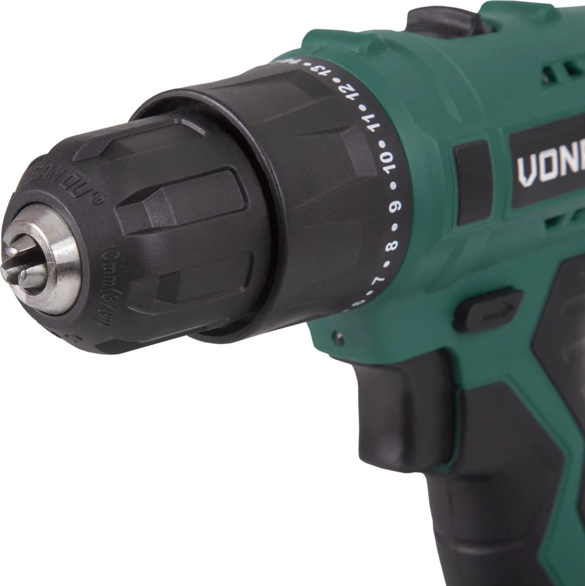 VONROC Accuboormachine – 12V Li-Ion – Incl. Aluminium Opbergkoffer, 46 Accessoires, 1x Accu & Lader 5 VONROC Accuboormachine – 12V Li-Ion – Incl. Aluminium Opbergkoffer, 46 Accessoires, 1x Accu & Lader - Afbeelding 5