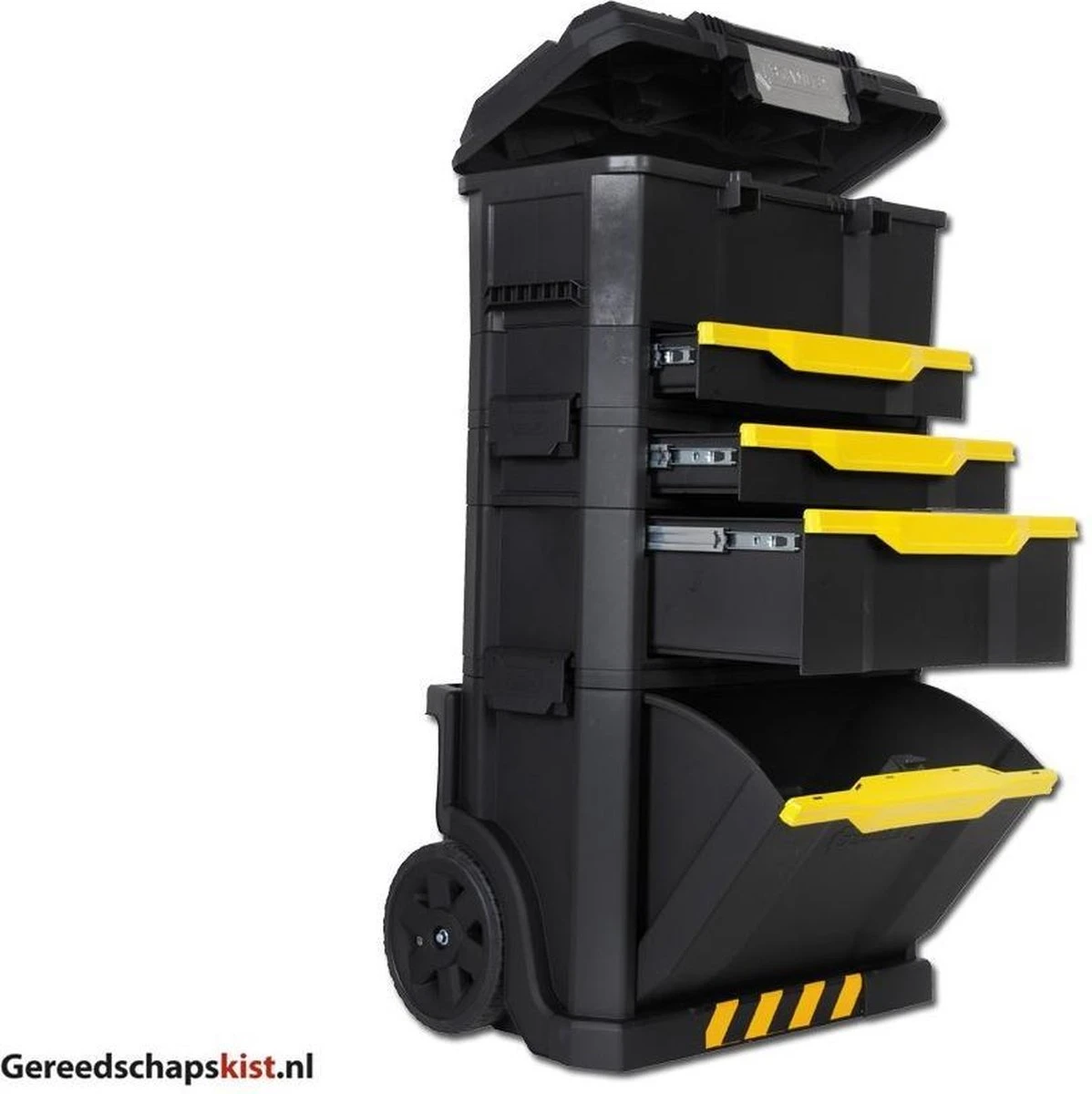 STANLEY Gereedschapswagen 1-79-206 - 3in1 - Telescopische Handgreep - Trolley 1 STANLEY Gereedschapswagen 1-79-206 - 3in1 - Telescopische Handgreep - Trolley