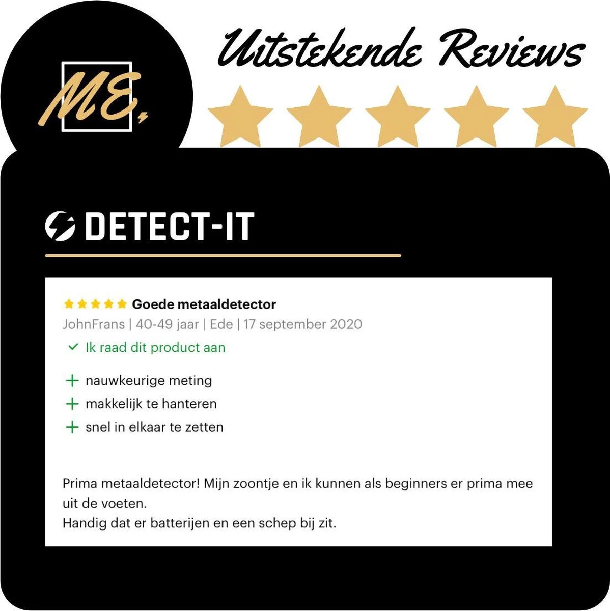 DETECT-IT Metaaldetector - Voor Kinderen En Volwassenen - Verstelbare Hoogte - Incl. Batterijen En Schep 9 DETECT-IT Metaaldetector - Voor Kinderen En Volwassenen - Verstelbare Hoogte - Incl. Batterijen En Schep - Afbeelding 9