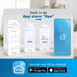 AyeCam Huisdiercamera - Met App - Incl. 32GB SD - WiFi - Beweeg & Geluidsdetectie - Beveiligingscamera - Hondencamera 20 AyeCam Huisdiercamera - Met App - Incl. 32GB SD - WiFi - Beweeg & Geluidsdetectie - Beveiligingscamera - Hondencamera -Makita || Merkloos || Stanley Verkoopwinkel 1199x1200 25