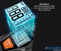 ALDORR Tools - Vochtmeter - Vochtigheidsmeter Voor Hout/wanden/bouwmateriaal - Incl 2x AAA Batterijen - LCD Display -Makita || Merkloos || Stanley Verkoopwinkel 1200x1000 12