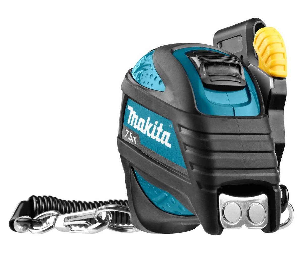 Makita B-57174 Rolmaat Met Valbeveiliging - 25mm X 7,5m 7 Makita B-57174 Rolmaat Met Valbeveiliging - 25mm X 7,5m - Afbeelding 7