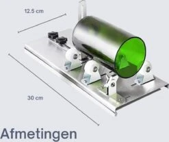 Professionele Flessnijder – 20 Delig - Flessensnijder – Glassnijder – Ronde Fles Snijder – Wijn Flessnijder - 5 Verstelbare Wielen -Makita || Merkloos || Stanley Verkoopwinkel 1200x1004 2