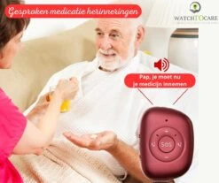 WatchToCare WTC 22 S - GPS Alarmknop Senioren - SOS Knop - Noodknop - Waterdicht - Standby Tijd 5 Dagen - Alzheimer - Dementie - Valdetectie - Medicatie Herinnering - Veilige Zones - Bellen - Incl. Simkaart - Géén Contract Of Abonnement Nodig - Zwart -Makita || Merkloos || Stanley Verkoopwinkel 1200x1005 17