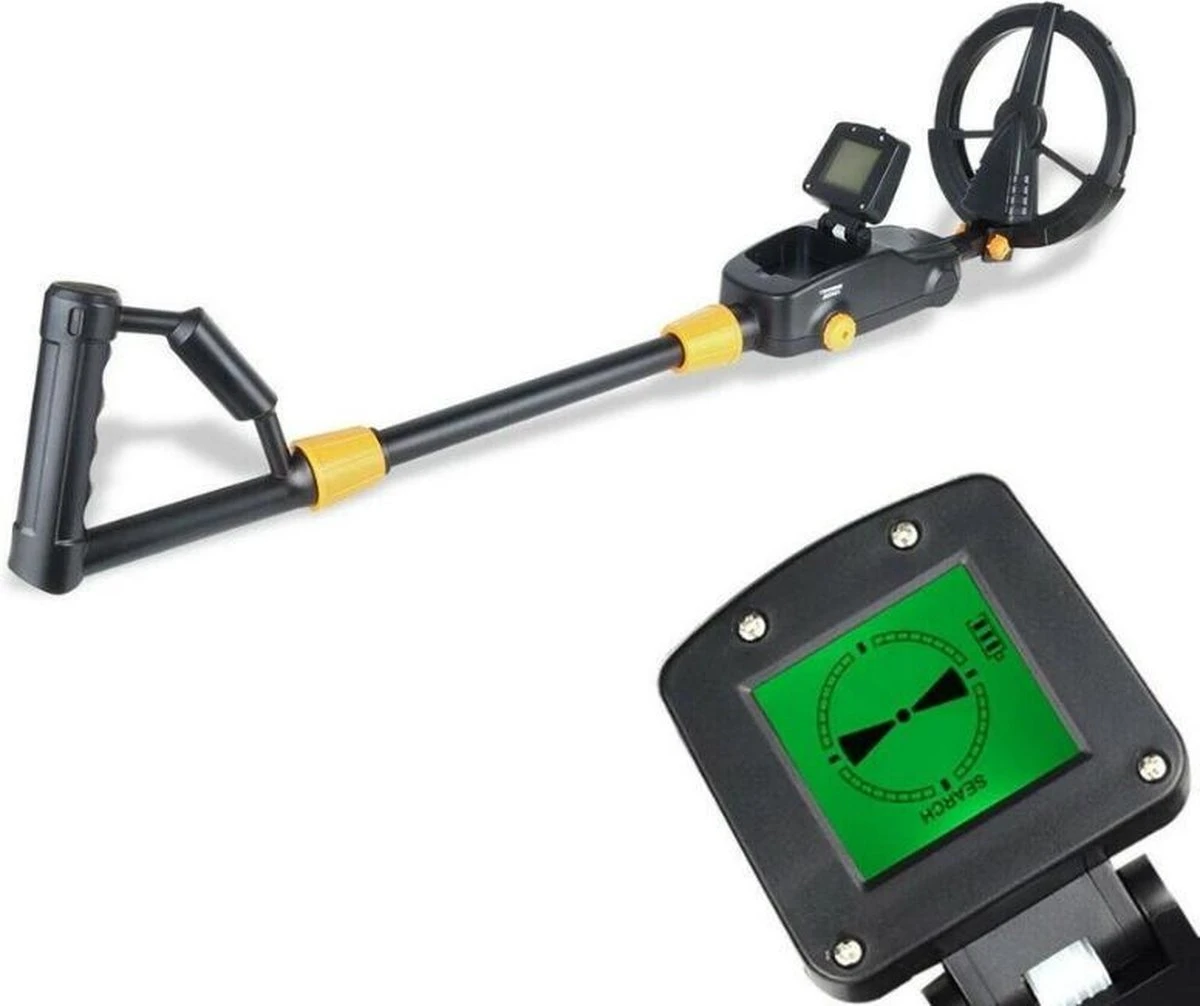 Hunter® Metaaldetector | Draaibaar En Verstelbaar | Detectie Apparaat | Ultra Lichtgewicht | LCD Display | Zoekspoel Waterdicht | Kinderen En Volwassenen | Munten Zoeken | Grote Precisie | Schatzoeken | Goud Vinden 1 Hunter® Metaaldetector | Draaibaar En Verstelbaar | Detectie Apparaat | Ultra Lichtgewicht | LCD Display | Zoekspoel Waterdicht | Kinderen En Volwassenen | Munten Zoeken | Grote Precisie | Schatzoeken | Goud Vinden