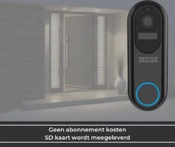 Video Deurbel Met Camera En Wifi - Draadloos Op Accu Met 1080P Inclusief Draadloze Gong (t-ring Geluid) En 32GB SD-kaart (slimme Deurbel) Van Zedar 16 Video Deurbel Met Camera En Wifi - Draadloos Op Accu Met 1080P Inclusief Draadloze Gong (t-ring Geluid) En 32GB SD-kaart (slimme Deurbel) Van Zedar -Makita || Merkloos || Stanley Verkoopwinkel 1200x1007 7