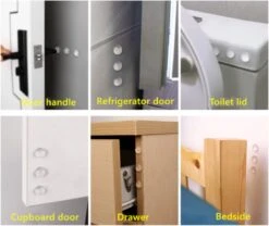 FSW-Products - 50 Stuks - Siliconen Buffers - 9mm Dia - 2mm Dik - Schokdempers - Zelfklevend - Deurbuffer - Deurstopper - Ladekast - Closetbuffer - Glazen Tafel - Meubelonderzetter - Stootdoppen - Geluidsdempers - WC Buffer - Toilet - Transparant -Makita || Merkloos || Stanley Verkoopwinkel 1200x1011 11