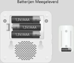 ELRO DB3000 Draadloze Deurbel Set – Met 2x Ontvanger Op Batterij - Bereik 300 Meter - IP65 Waterdicht - 64 Melodieën - Wit -Makita || Merkloos || Stanley Verkoopwinkel 1200x1013 14