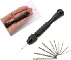 10 Delige Mini Aluminium Handboor - Bitset Handboormachine - Hand Gereedschap - Klein - Hobby - Mini Drill -Makita || Merkloos || Stanley Verkoopwinkel 1200x1017