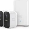 Eufycam 2C - 2 Beveiligingscamera's / IP-camera's + Basisstation - 180 Dagen Batterij - Voor Binnen & Buiten