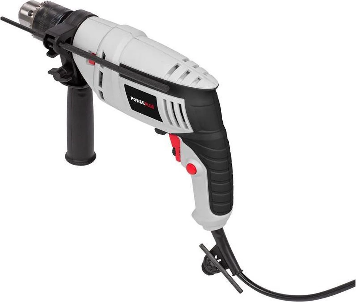 Powerplus POWC10100 Elektrische Klopboormachine - 500W - Variabele Snelheid - Incl. Diepte Aanslag En Additionele Handgreep - Boormachine Voor Beton, Hout En Staal 3 Powerplus POWC10100 Elektrische Klopboormachine - 500W - Variabele Snelheid - Incl. Diepte Aanslag En Additionele Handgreep - Boormachine Voor Beton, Hout En Staal - Afbeelding 3