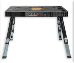 FUXTEC Werkbank - 5in1 - Universele Werkbank, Werkplatform, Steiger, Zaagbok, Transportrol En Werkplaatsrolbord In één - FX-WB 21 FUXTEC Werkbank - 5in1 - Universele Werkbank, Werkplatform, Steiger, Zaagbok, Transportrol En Werkplaatsrolbord In één - FX-WB -Makita || Merkloos || Stanley Verkoopwinkel 1200x1020 7