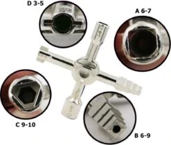 Merkloos Schakelkastsleutel - Universele Kruissleutel - 10 In 1 - Radiator Sleutel -Makita || Merkloos || Stanley Verkoopwinkel 1200x1021 2
